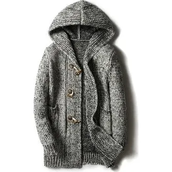 Pánský svetr Pánský svetr ND456 Barva: Šedá, Velikost: 4XL