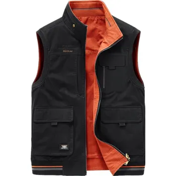 Pánská softshellová bunda Pánská vesta DIMU232 Barva: Oranžová, Velikost: M