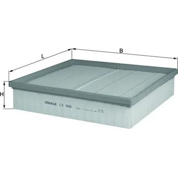 Vzduchový filtr Vzduchový filtr MAHLE LX 946