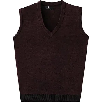 Pánská vesta DIMU246 Barva: Vínová, Velikost: L