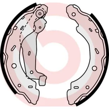 Brzdová čelist Sada brzdových čelistí BREMBO S 50 504