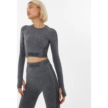 Dámská móda Tričko Everlast Charcoal Marl 1013312 16 (44)