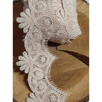 Krajka Krajka šíře 58 mm barva krémová