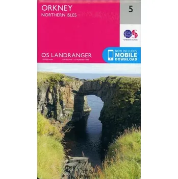 Encyklopedie Orkney - Northern Isles - Ordnance Survey [EN] (2016, Skládaná mapa, Ordnance Survey)