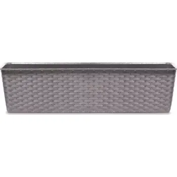 Truhlík Ratolla 40 cm balkonový truhlík mocca PROSPERPLAST