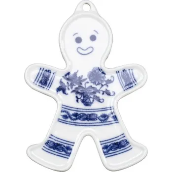 Vánoční ozdoba Český porcelán, Dubí Vánoční ozdoba - perníček I.jakost