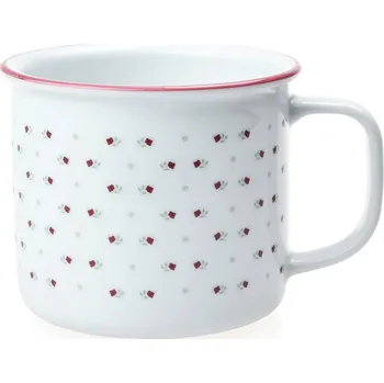 G.Benedikt 1882, Karlovy Vary Hrnek Retro "porcelánový plecháček" 750 ml Francesca X8976