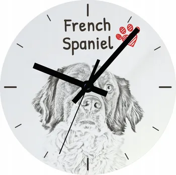 Hodiny Nástěnné hodiny Art-Dog bílé 20 cm