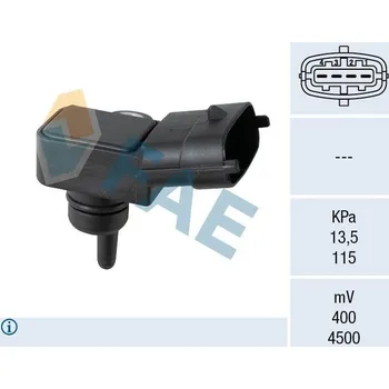 Čidlo automobilu Senzor tlaku sacího potrubí FAE 15165