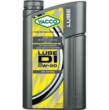 Autodíl Motorový olej Yacco Lube DI 0W-20, 1L