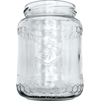 Zavařovací sklenice Sklenice se včelou - Med 770 ml - 1144 ks - Doprava zdarma Sklenice na med