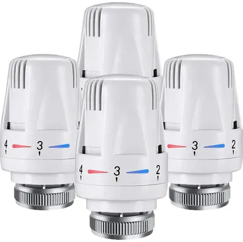 Hlavice pro radiátor Termostatická hlavice M30 x 1,5 4 ks