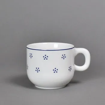 G.Benedikt 1882, Karlovy Vary Šálek 180 ml Benedikt Valbella modrá D9417