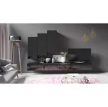 Gib Moderní obývací stěna Calabrini 5 Zvolte barevné provedení: Černý lesk