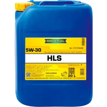 Motorový olej RAVENOL HLS 5W-30, 20L