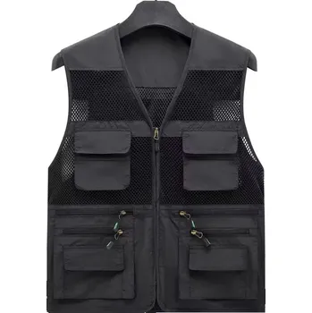 Pánská softshellová bunda Pánská vesta DIMU241 Barva: Černá, Velikost: 8XL