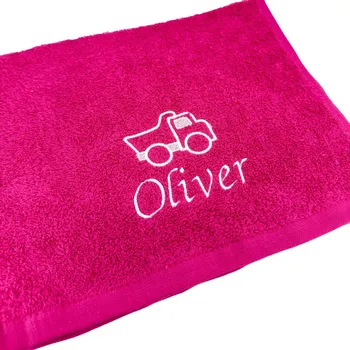 Ručník Ručník Nákladní auto s vlastním jménem nebo textem Barva: Tmavě modrá, Velikost ručníku: 30x50cm