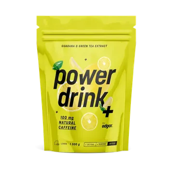 Iontový nápoj Edgar Powerdrink+ Citrón 600g