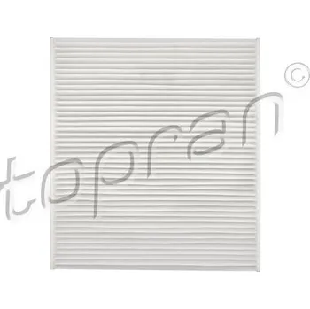 Ventilátor topení a klimatizace Filtr, vzduch v interiéru TOPRAN 205 799