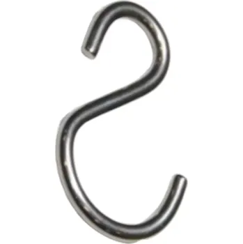 Věšák Háček 2 x 25 mm, nerez A2, asymetrický (S-hák), průmyslová kvalita, univerzální