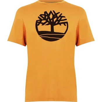 Pánské oblečení Tričko Timberland Brown P57 1073783 S