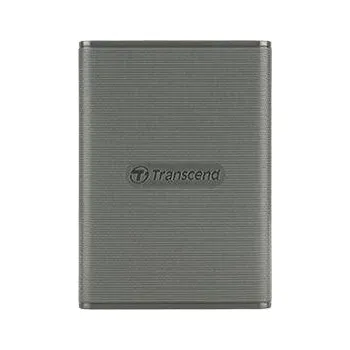 Interní pevný disk Transcend 4 TB, externí SSD disk, šedá