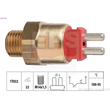 Ventilátor topení a klimatizace Teplotní spínač, větrák chladiče EPS 1.850.169