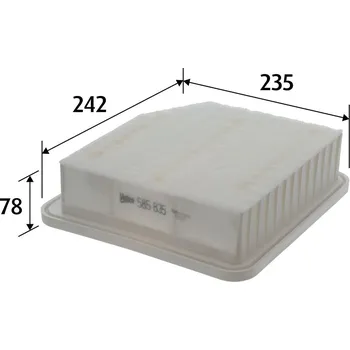 Vzduchový filtr Vzduchový filtr VALEO 585835