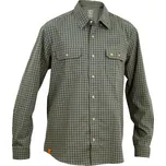 Košile Warmpeace MESA XL green/grey