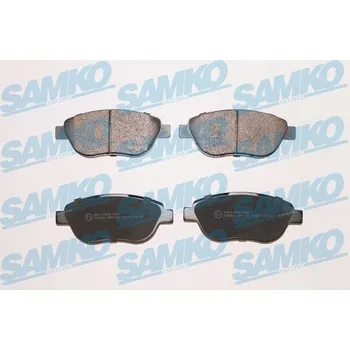 Brzdová destička Sada brzdových destiček, kotoučová brzda SAMKO 5SP1192