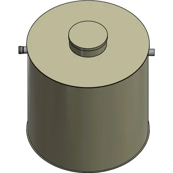 nádrž Retenční nádrž samonosná válcová 9m3