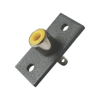 Video redukce Zdířka CINCH panel 1x na podložce 15x30mm