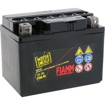 Motobaterie Fiamm Motorenergy AGM 12V, 3.6Ah, FTX4L-BS