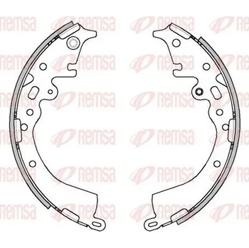 Brzdové pakny REMSA 4538.00
