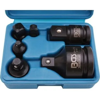 Auto-moto BGS technic Adaptéry úderové 1/4"-3/4", pro pneumatické nářadí, sada 6 ks - BGS 200