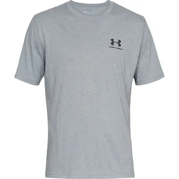 Pánské oblečení Tričko Under Armour Steel Light Heather 1032268 2XL