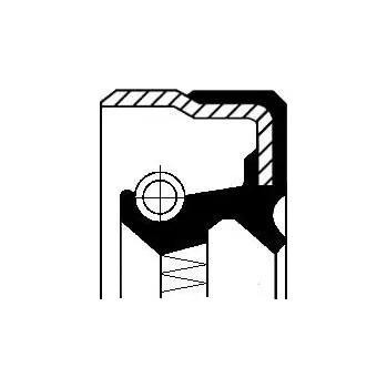 Těsnicí kroužek hřídele, náboj kola CORTECO 19020065B