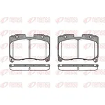 Sada brzdových destiček, kotoučová brzda REMSA 0474.04