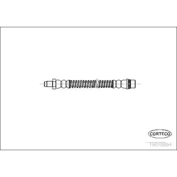 Brzdová hadice Brzdová hadice CORTECO 19018894