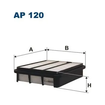 Vzduchový filtr Vzduchový filtr FILTRON AP 120