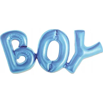 Balónek BALÓNKY NÁPIS BOY ROČEK NAROZENINY 91X36 CM