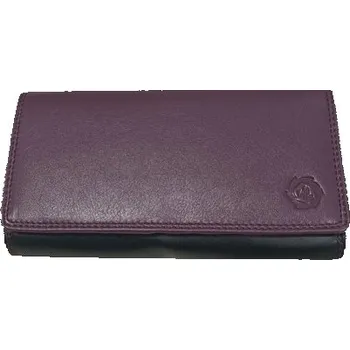 Peněženka Dámská kožená peněženka HL VIOLET