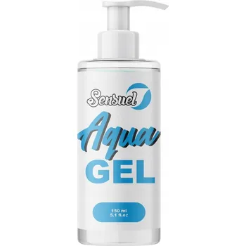 Lubrikační gel SENSUEL LUBRIKANT AQUA GEL BÍLÝ 150 ML