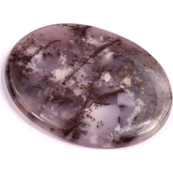 Přírodní kámen Kabošon Dendritický Amethyst č.3316 (41x31x5mm)