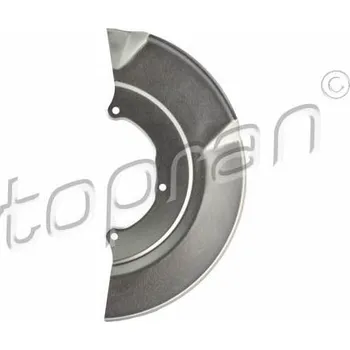 Brzdový kotouč Ochranný plech proti rozstřikování, brzdový kotouč TOPRAN 116 838