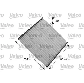 Ventilátor topení a klimatizace Filtr, vzduch v interiéru VALEO 715552