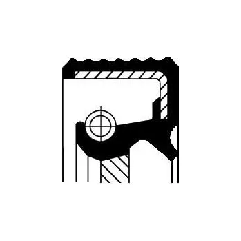 Těsnění motoru Těsnicí kroužek hřídele, klikový hřídel CORTECO 20025741