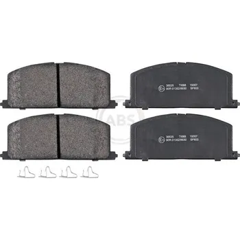 Brzdová destička Sada brzdových destiček, kotoučová brzda A.B.S. 36535