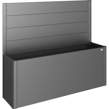 Zahradní úložný box Biohort Zástěna pro Belvedere, 1 ks 200, tmavě šedá metalíza