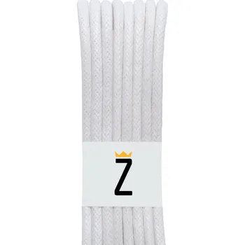 Tkaničky do bot Voskované tkaničky - sněhově bílá Délka: 70